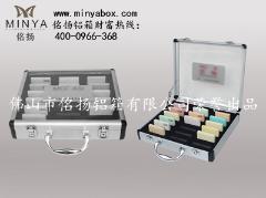 供应铝箱\铝合金箱\铝合金包装箱\石英石样品盒SYS-049