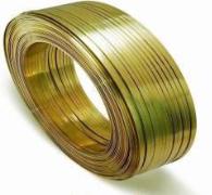 扁铜线-拉链扁铜线-H62黄铜扁铜线