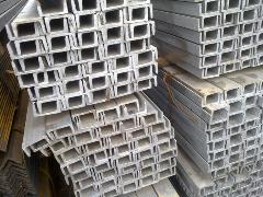 江苏无锡友谊钢材市场供应热镀锌槽钢 槽钢（一支起售）均有现货