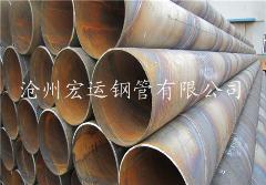 河北钢管厂现货供应x60国标螺旋钢管 