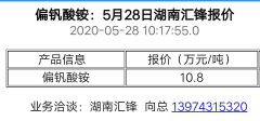 报价20万钒铁