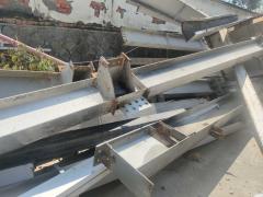 供应:钢结构厂房拆下来的钢材