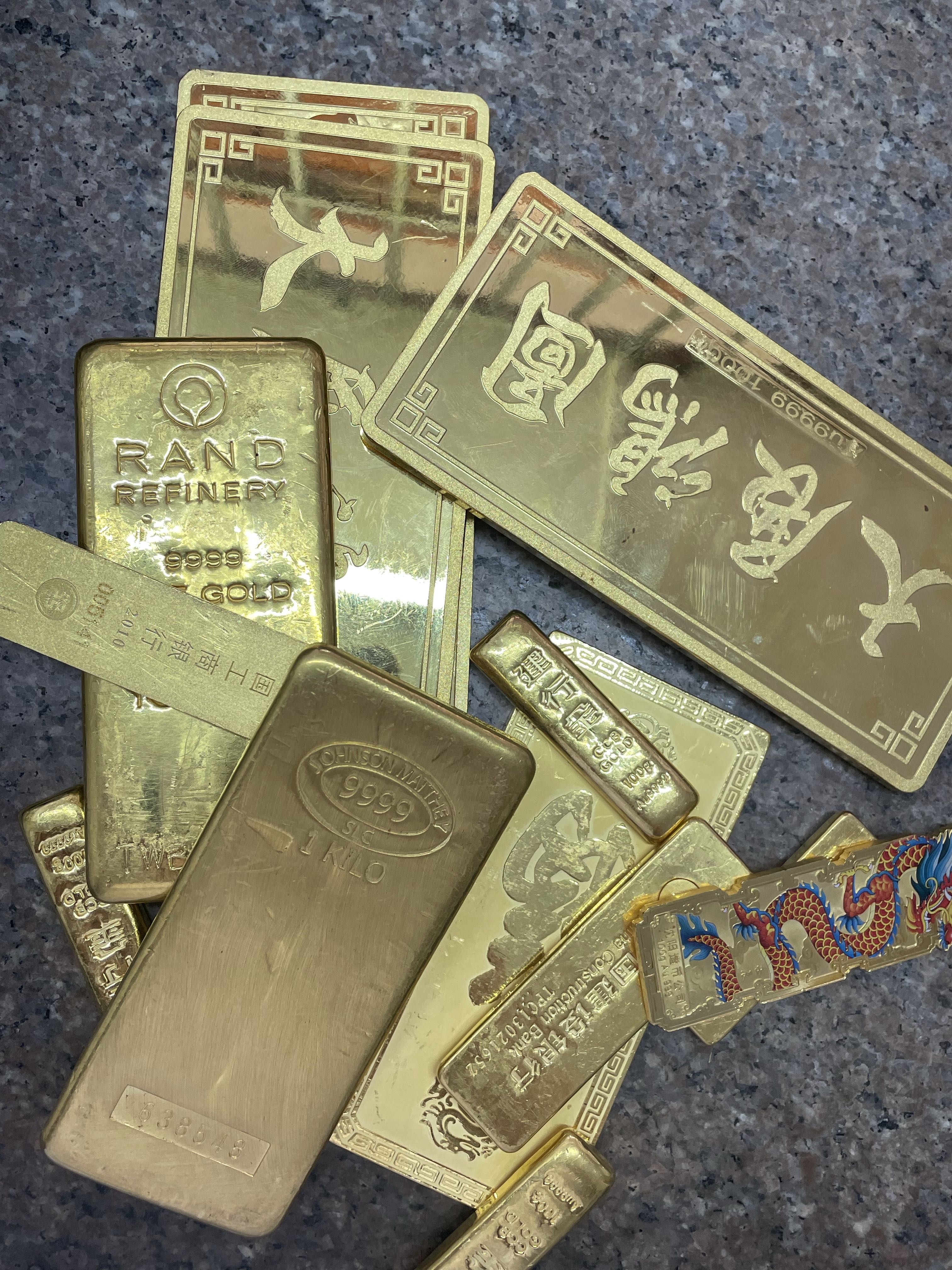 求购：黄金、铂金、白银等