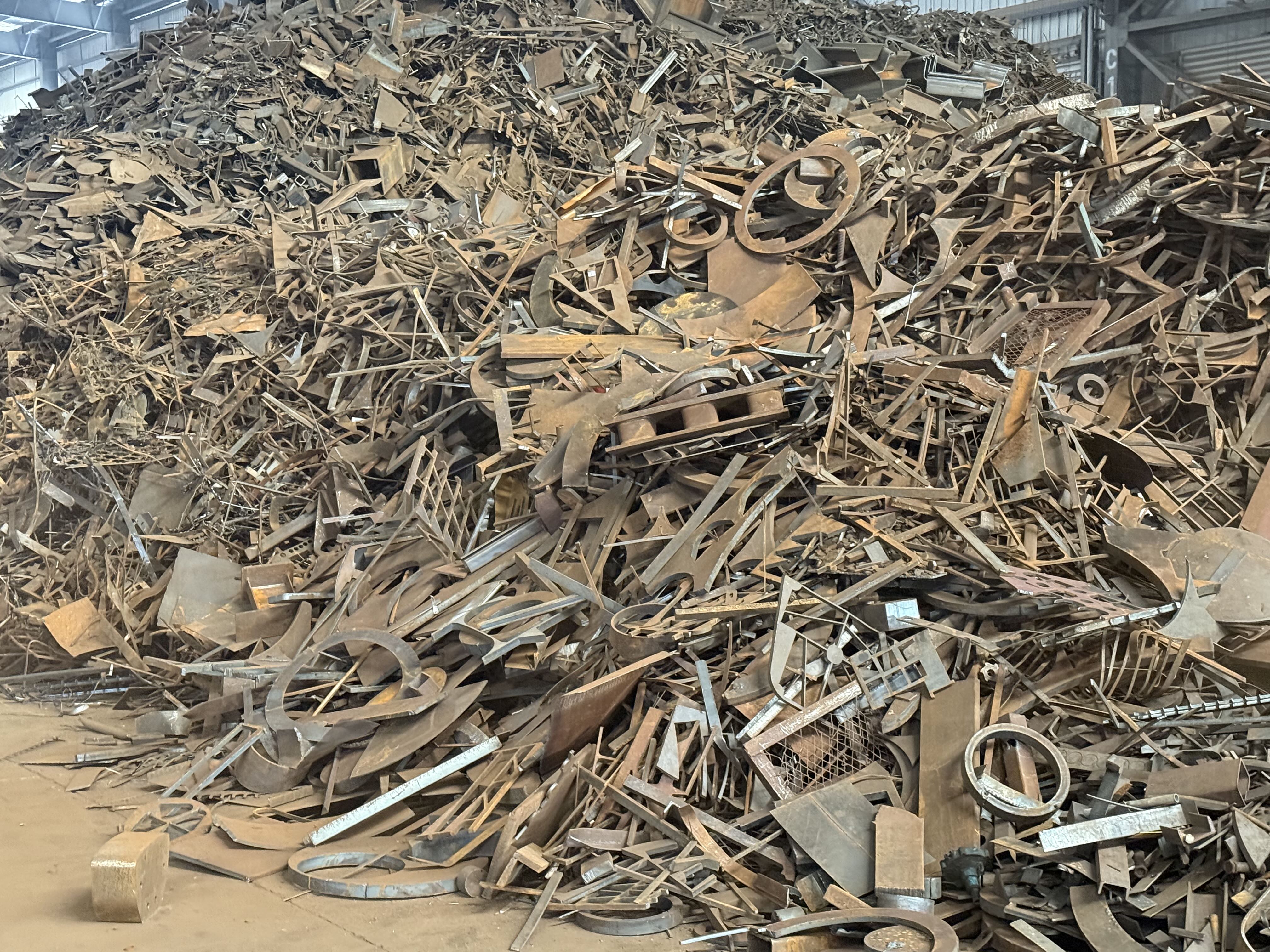 求购：钢板料、重废、剪切料、彩钢瓦包块