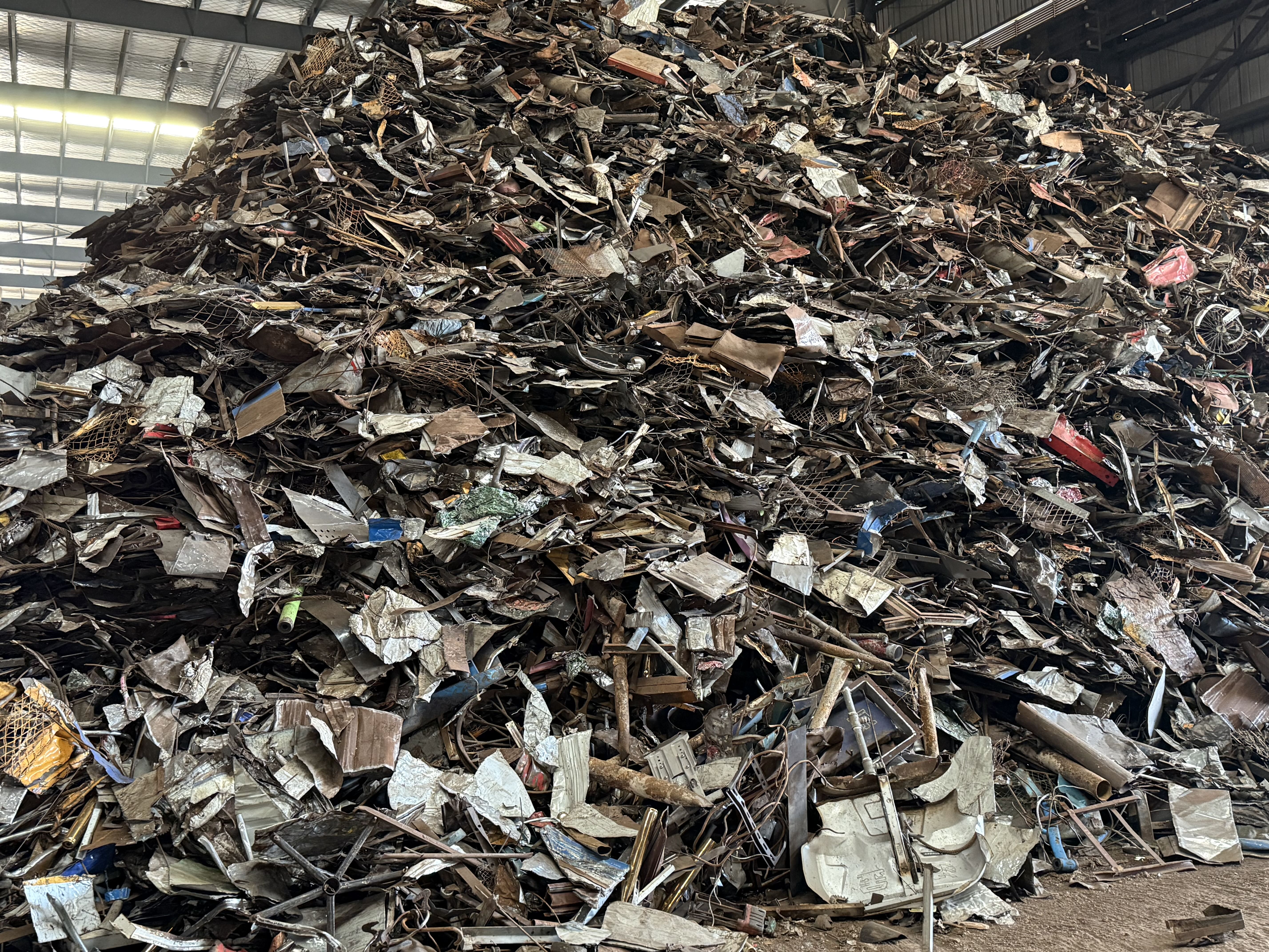 求购：钢板料、重废、剪切料、彩钢瓦包块