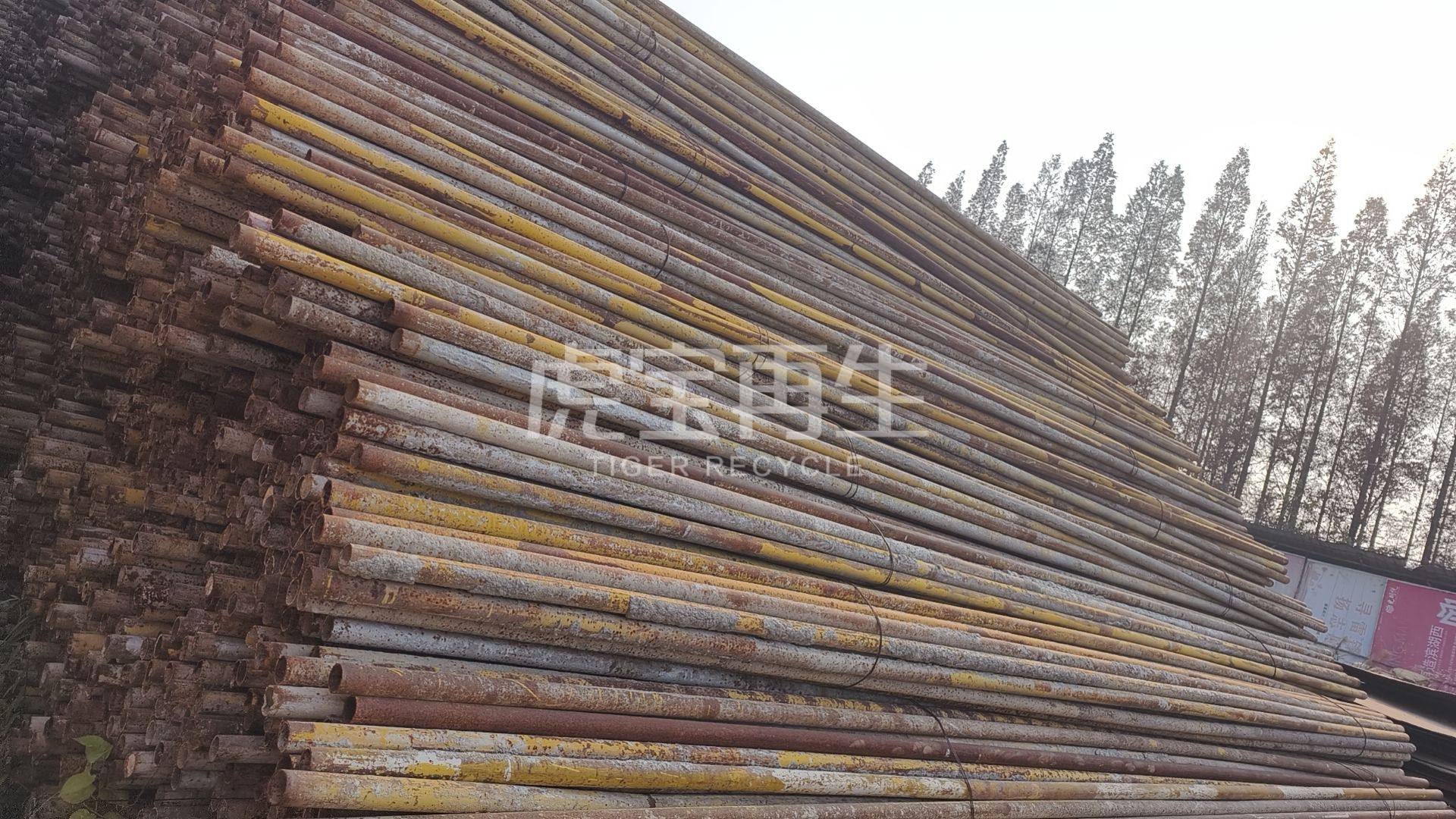 供应：废旧钢管、扣件、工字钢