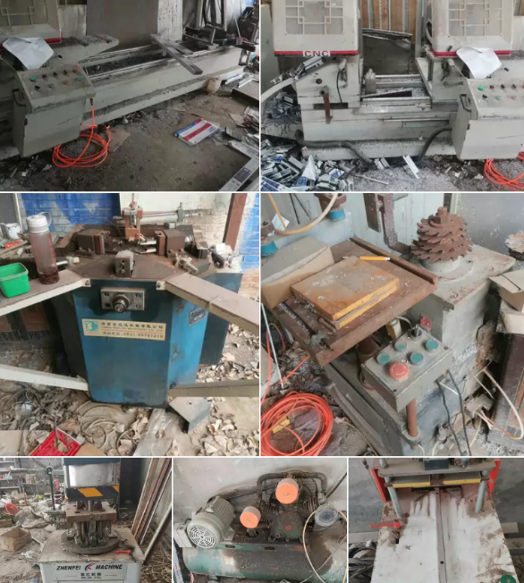 廊坊地区工厂处理断桥铝门窗加工设备全套