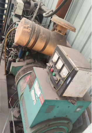 泰州地区工厂处理120KW柴油发电机组