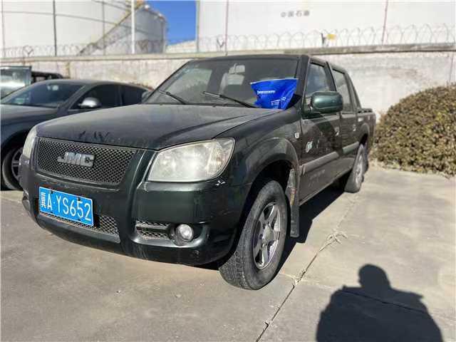 11月26日廊坊冀AYS652（江铃牌JX1020PSD4 2.0L）轻型栏板货车转让公告