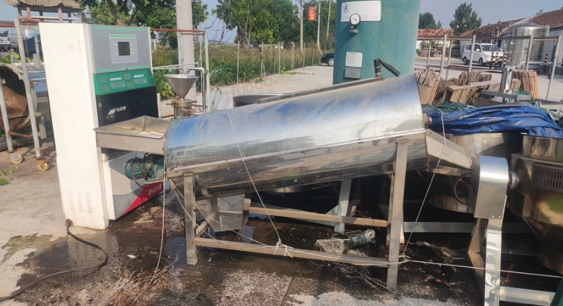 宿迁市地区工厂处理山楂糕设备流水线