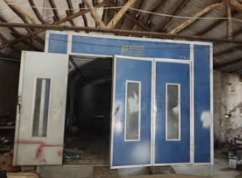 菏泽地区修理厂不干了处理大梁校正仪 烤漆房