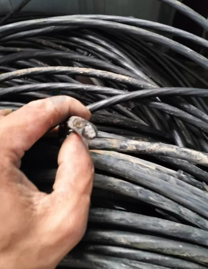 文山地区处理35平方铝线