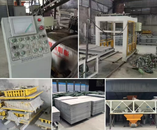 福州地区处理透水砖设备整体、JS750搅拌机和三仓配料机