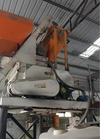 福州地区处理透水砖设备整体、JS750搅拌机和三仓配料机