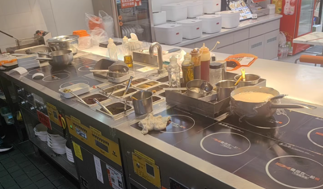 盐城地区处理酸菜鱼店铺设备全套