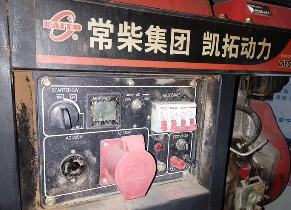 昌吉地区处理8千瓦常柴动力柴油发电机