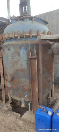 沧州地区处理5个电加热搪瓷反应釜