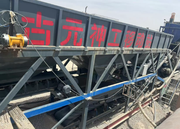 海西市地区工厂处理古元神工1500型搅拌站及配套全套设备