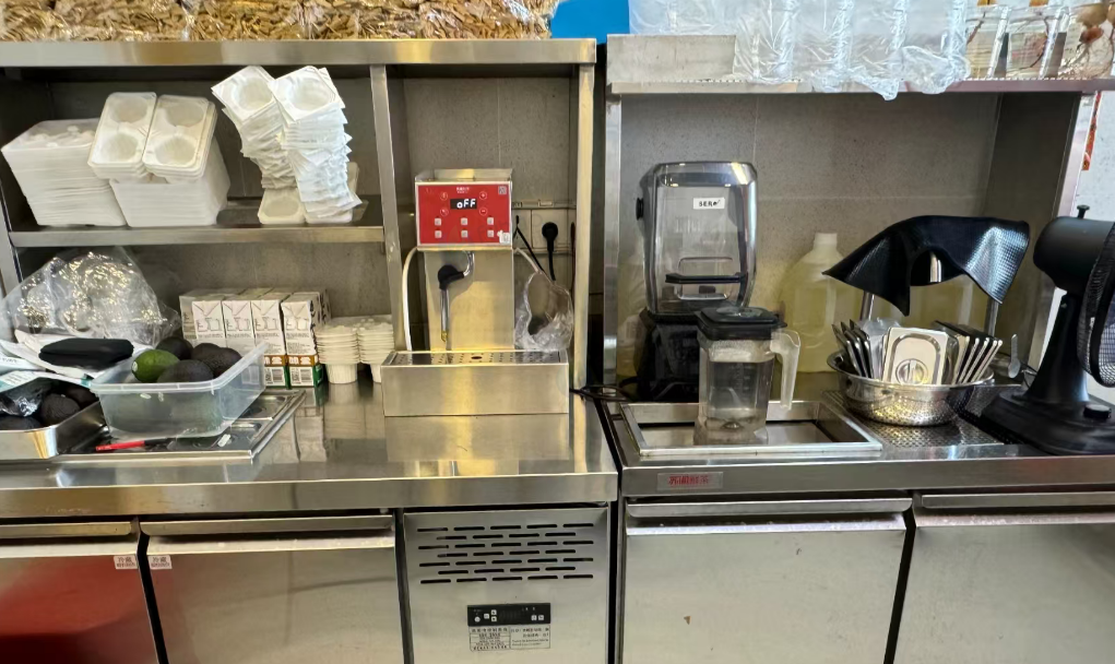 张家界地区店铺处理奶茶店设备全套