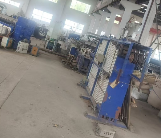 扬州地区工厂处理塑钢缠绕排水管设备生产线2条