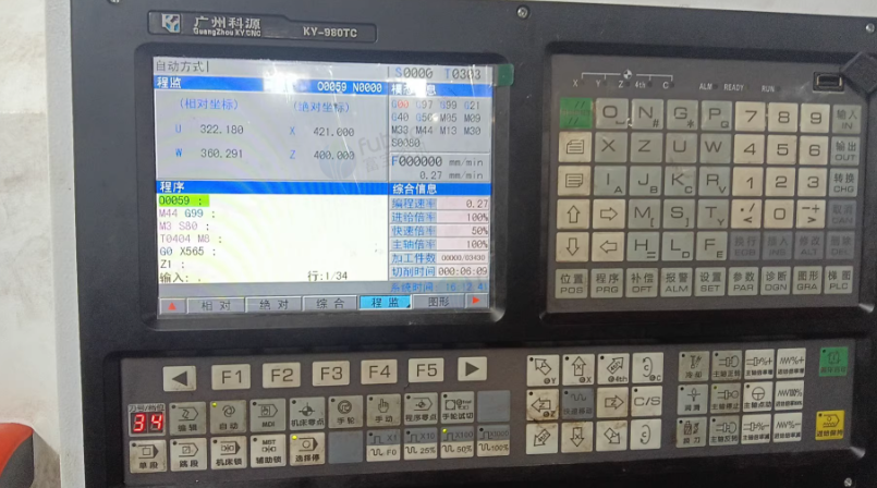 盐城地区工厂处理福州重型普车6180精改数控车床