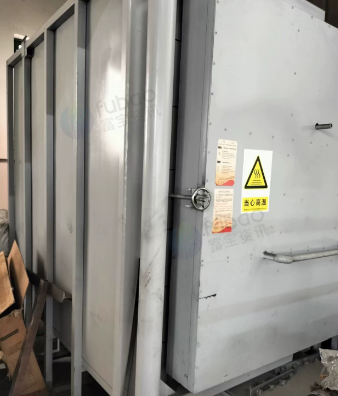 南通地区工厂处理150KW台车式电阻炉