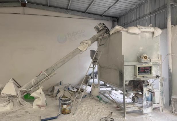 宿迁地区工厂处理2.5t-3t腻子粉搅拌机一套