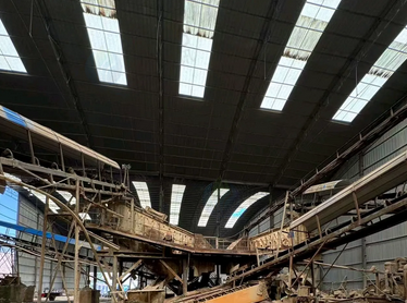 海东地区工厂处理砂料场生产线整套设备