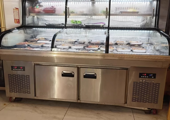 泉州地区处理三层冷冻保鲜冰箱