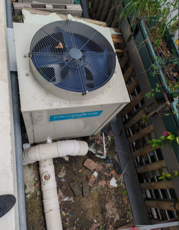 扬州地区处理17.5KW四季沐歌空气能2套