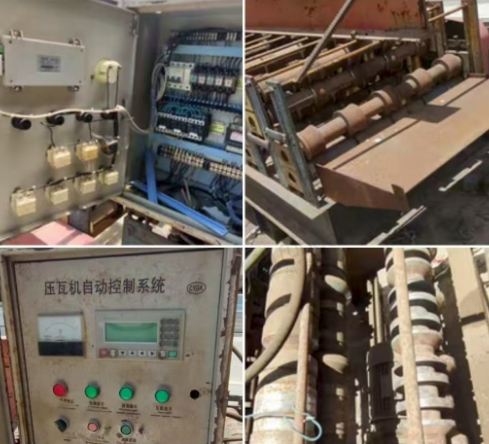 莆田地区处理84型压瓦机90双层彩钢瓦机