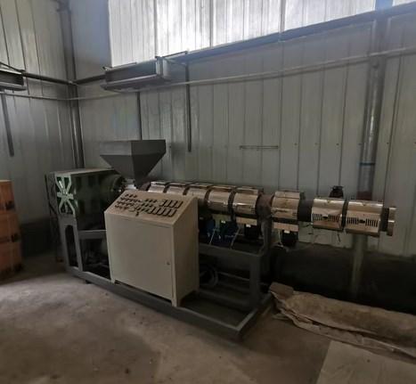 沧州地区个人处理145单螺杆PVC电缆挤出机