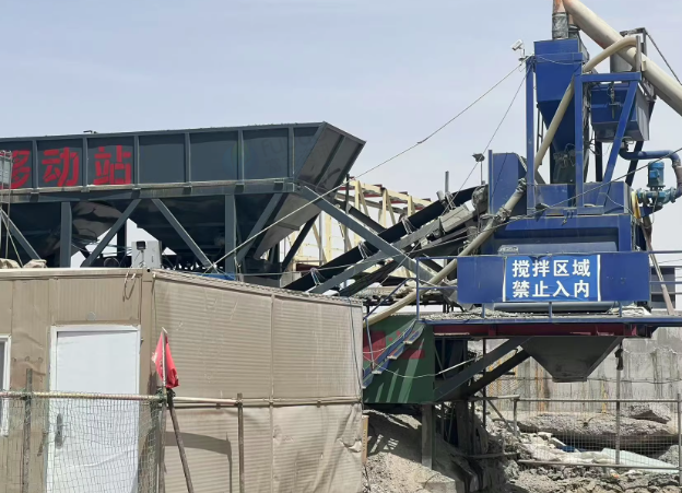 海西市地区工厂处理古元神工1500型搅拌站及配套全套设备