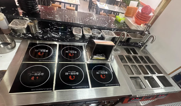 盐城地区处理酸菜鱼店铺设备全套
