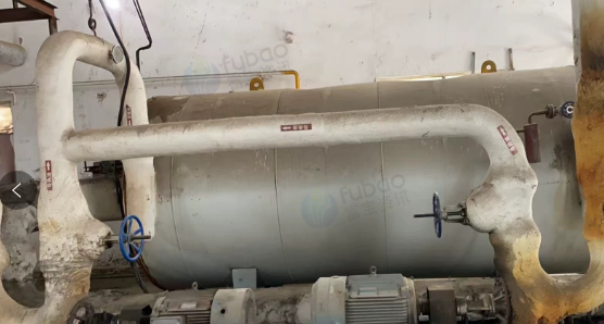 常州地区工厂处理1800KW天然气导热油锅炉