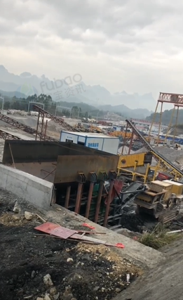 南宁地区处理1060/750鄂破 1416锤破 24/70车载分筛 打砂机 输出带