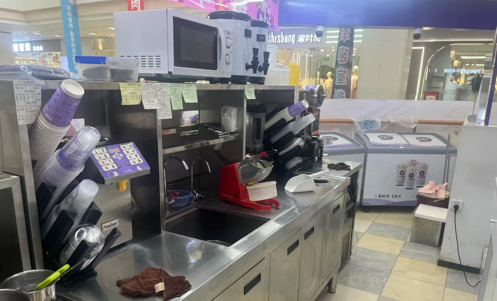 运城地区商铺处理奶茶店设备
