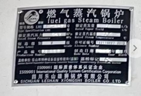 成都地区处理燃气蒸汽锅炉