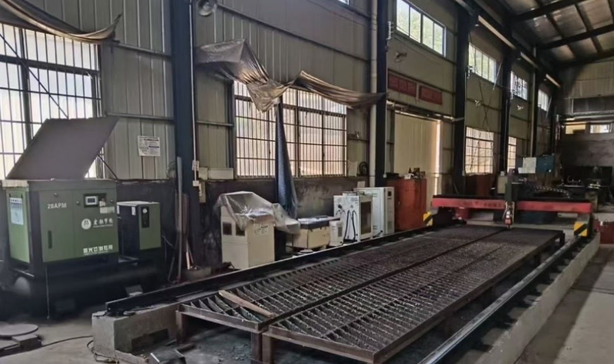 长沙地区工厂处理6KW激光切割机