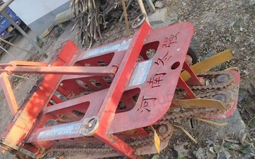南阳地区处理两笼四行花生收获机