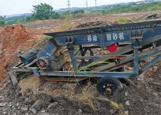 南宁地区处理小型移动石头破碎机