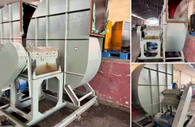 北京地区处理面粉厂用离心通风机3台