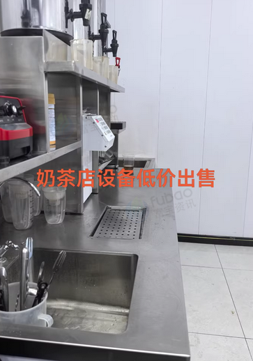 白银地区处理奶茶店水吧台设备