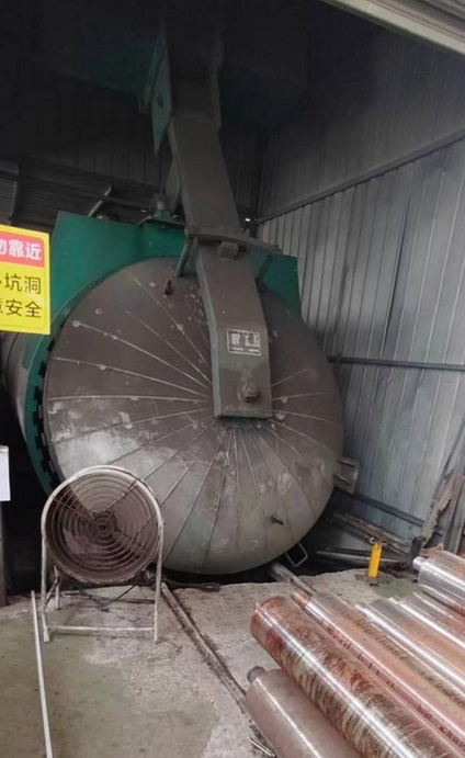 常州地区处理64立方蒸汽硫化罐