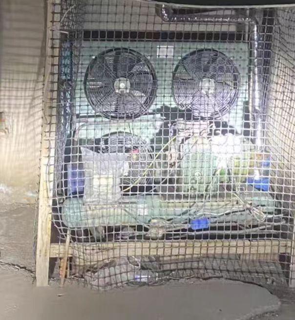 白银地区处理36平冷库