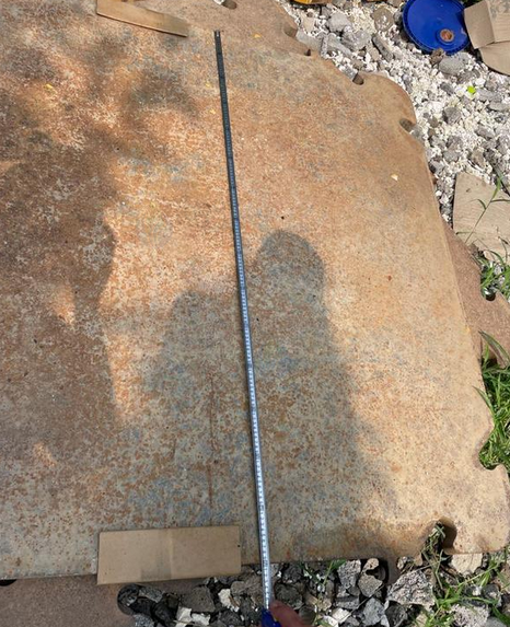 临沂地区处理4块吊车垫腿板