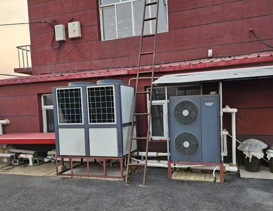 辽源地区处理两台中广超低温空气能