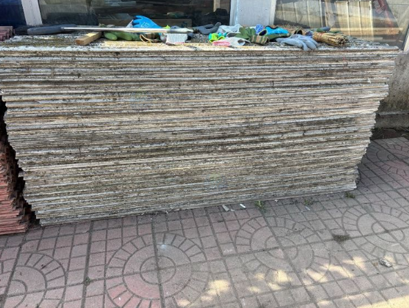 通化地区处理旧石棉瓦一批
