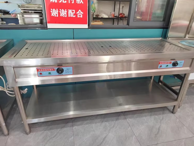 宁波地区处理厨房设备蒸饭机、打菜保温台等