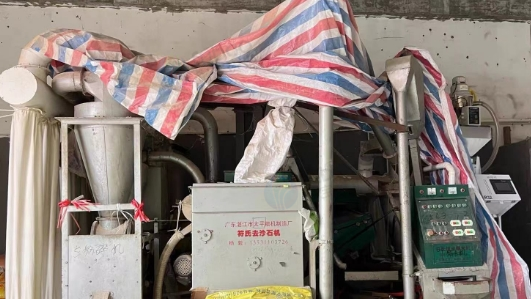 中山地区自用处理符氏碾米机